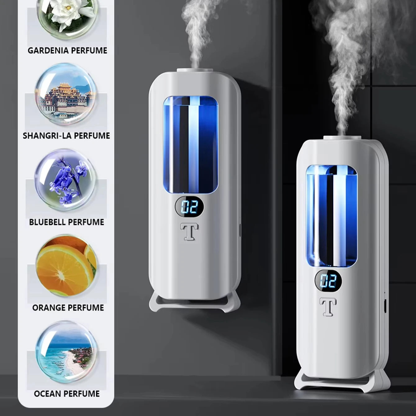 Rechargeable Aromatic Diffuser with 5 Modes