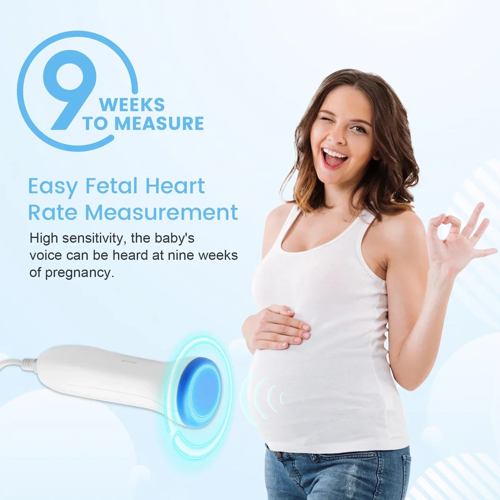 Digital Fetal Heart Beat monitor