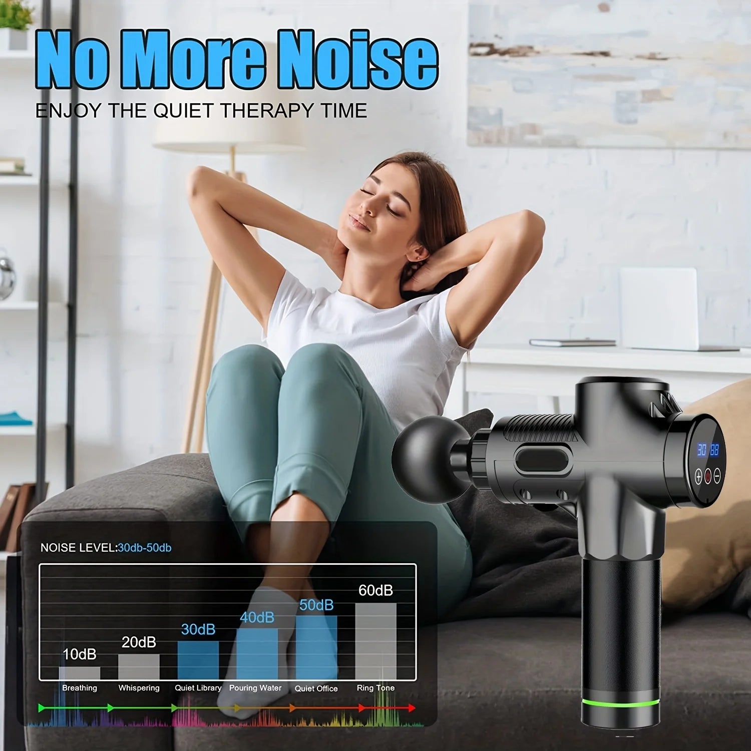 Portable Fascia Gun Vibration Massage