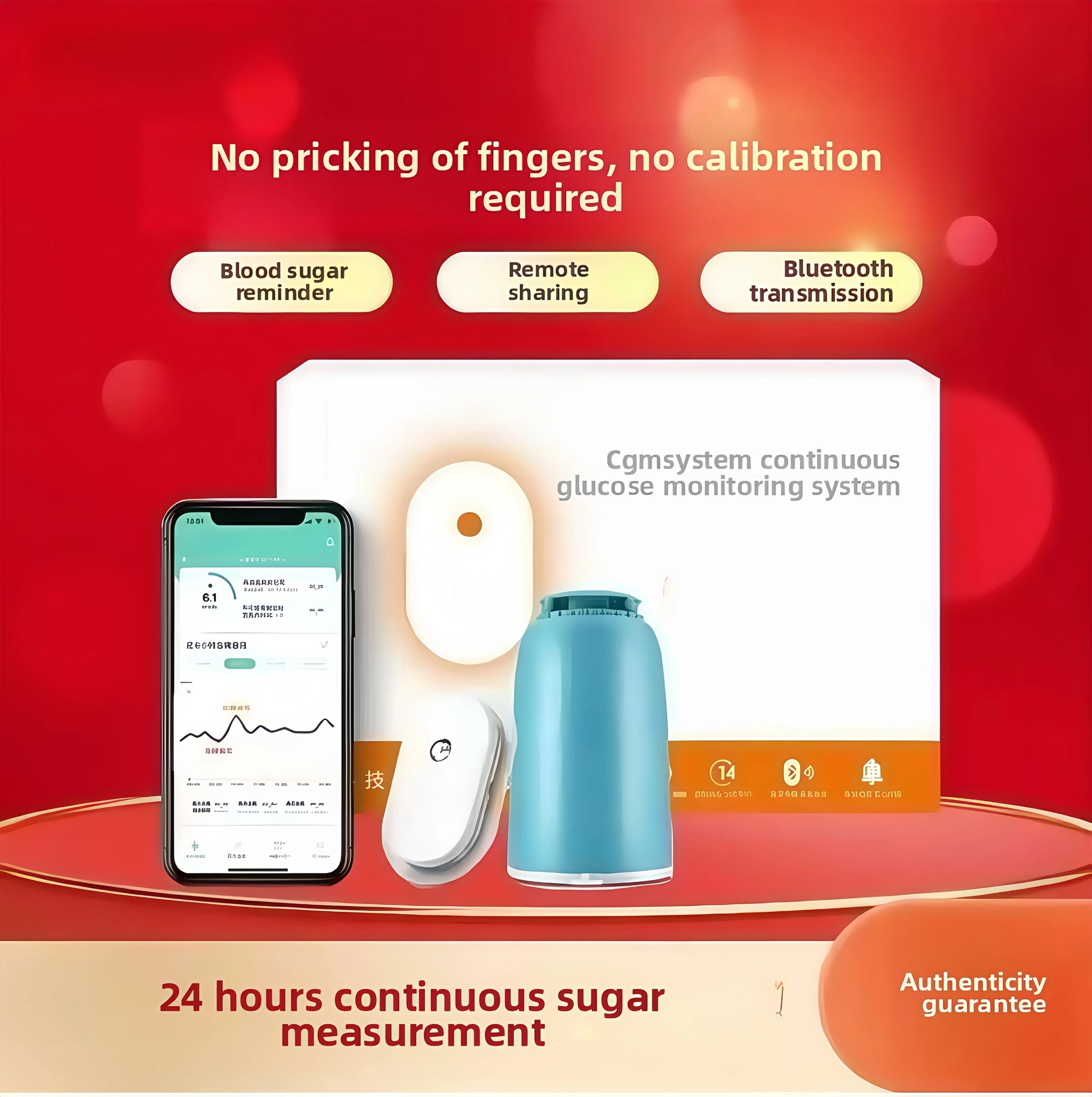 Non invasive blood glucose monitor