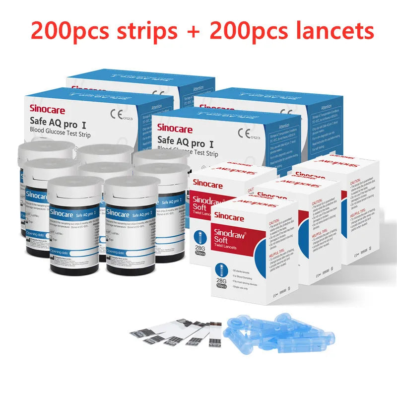 Sinocare Glucometer Kit